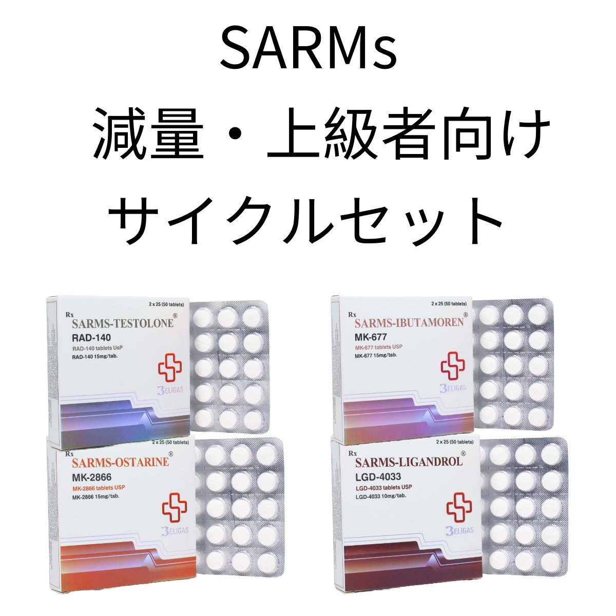 SARMs・上級者向けサイクルセット