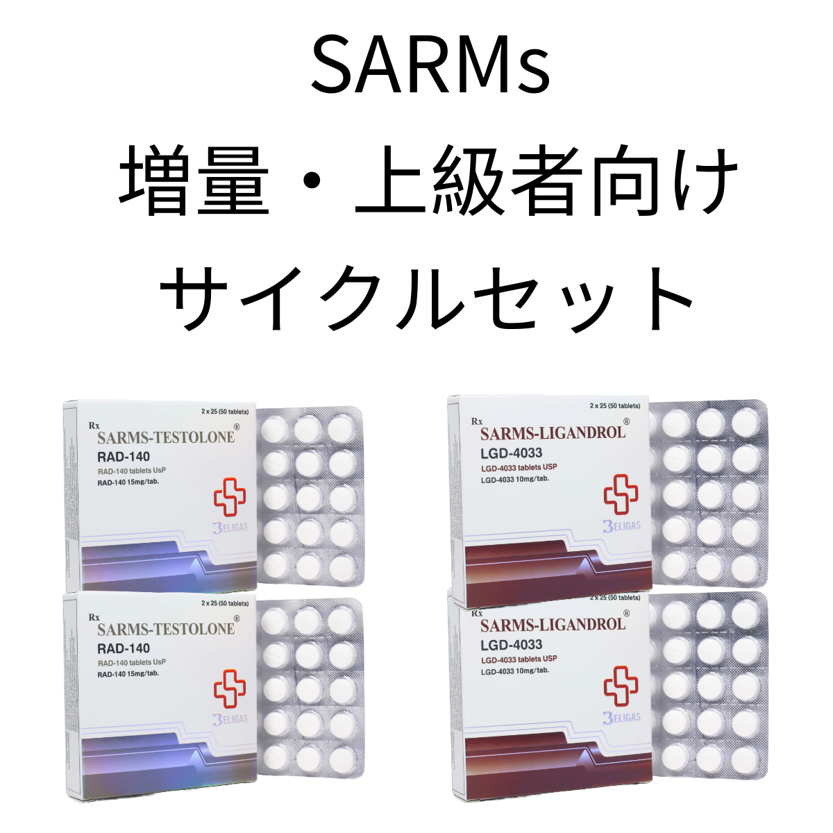 SARMs・上級者向け増量サイクルセット