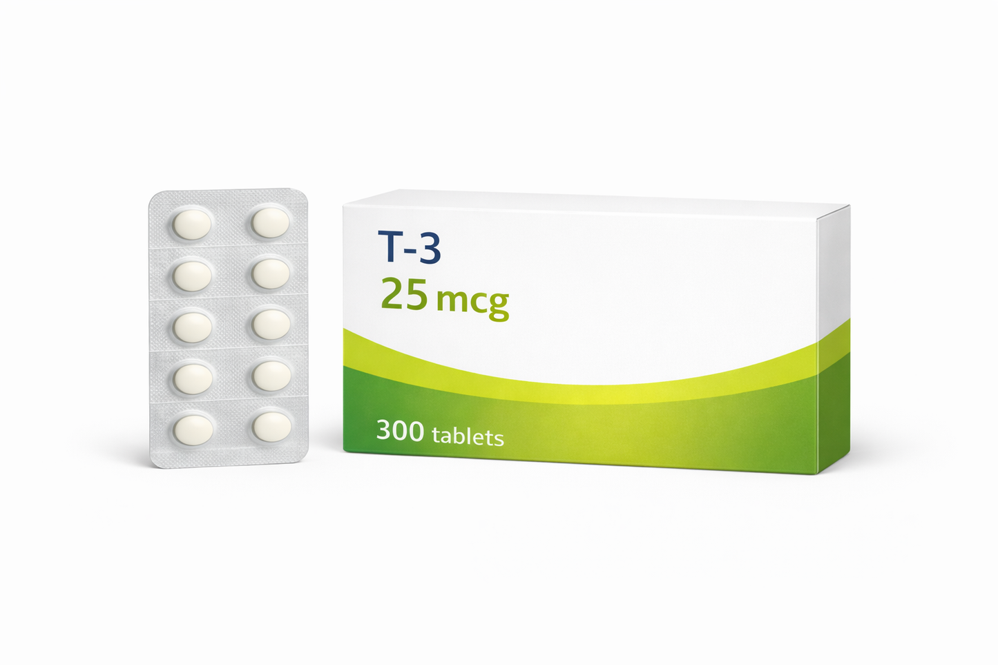 T-3 25mcg * 300個