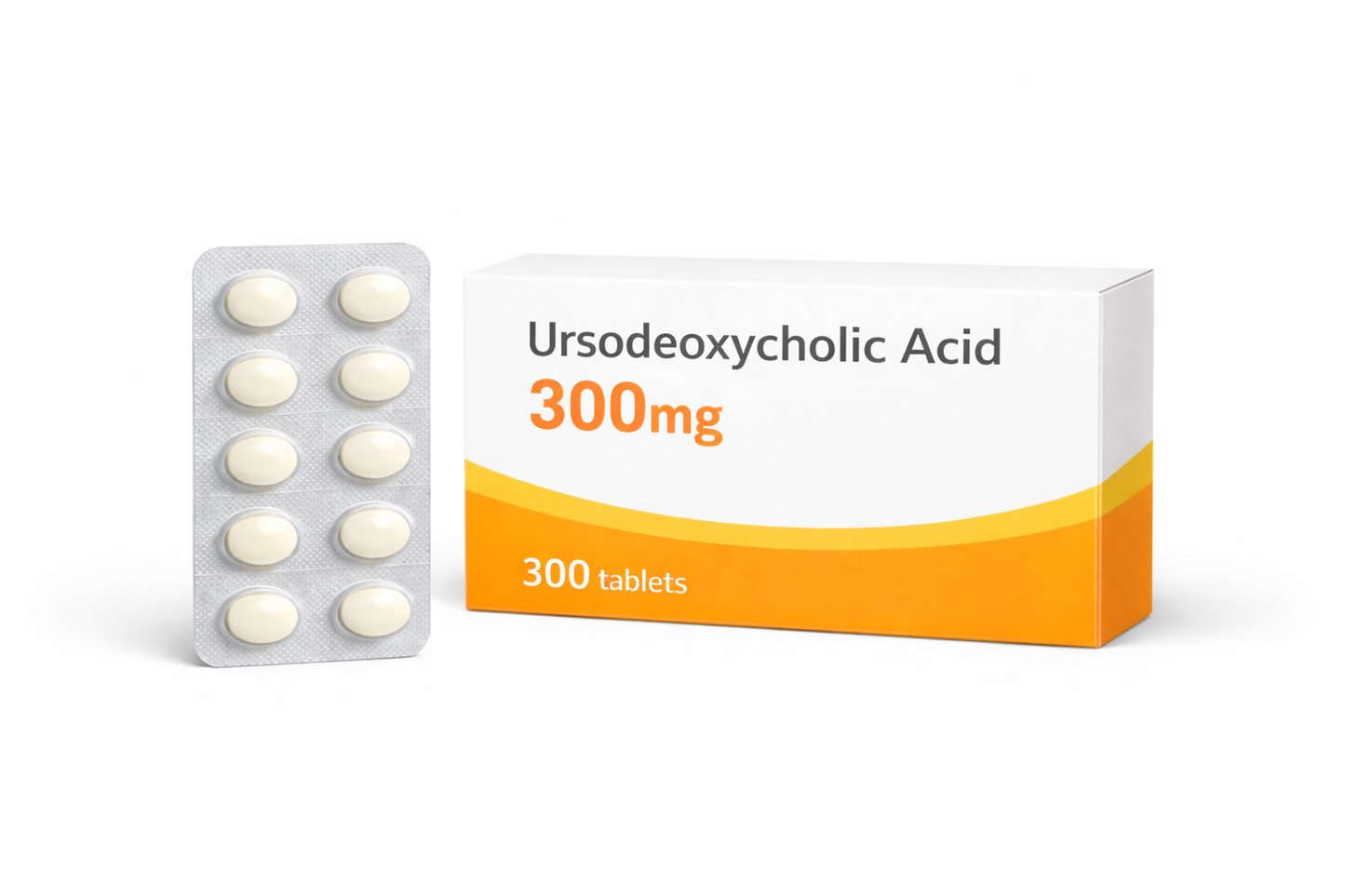 ウルソデオキシコール酸 UDCA / 300mg * 300個