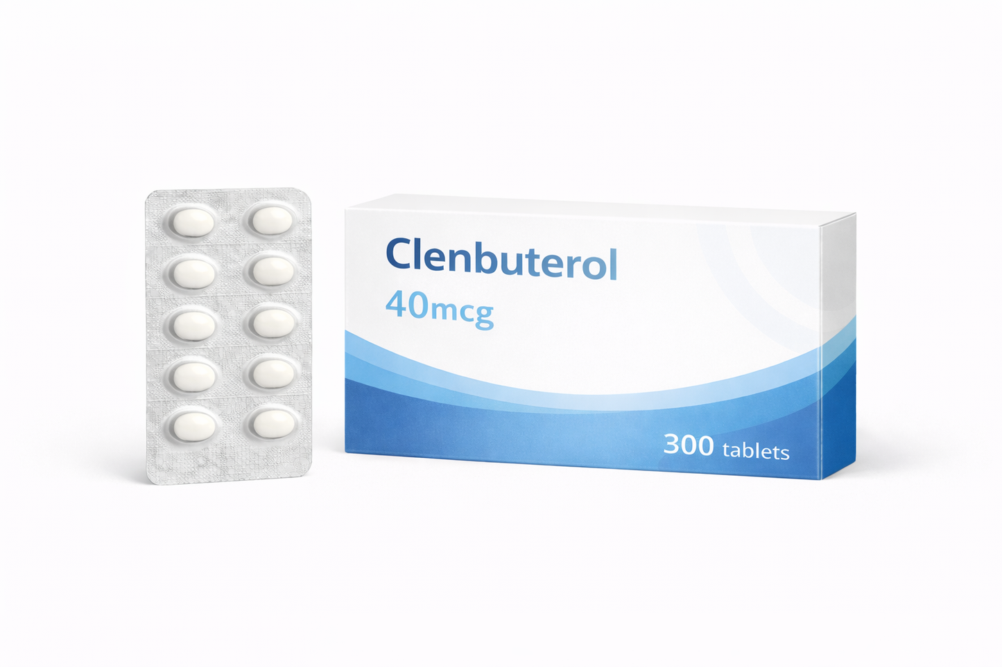 Clenbuterol 40mcg * 100pcs