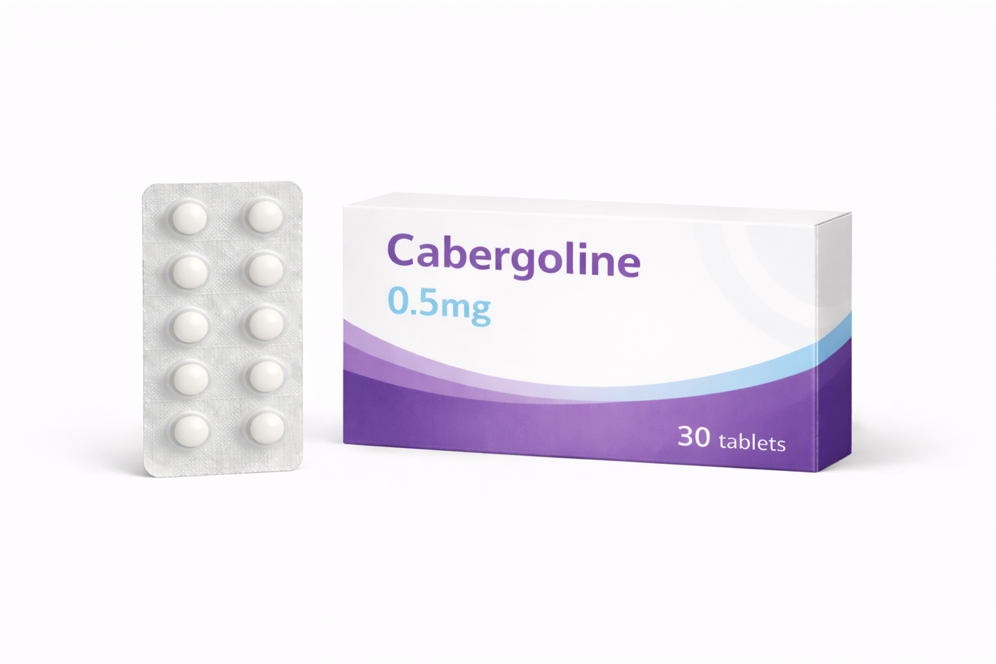 Cabergoline 0.5mg * 4