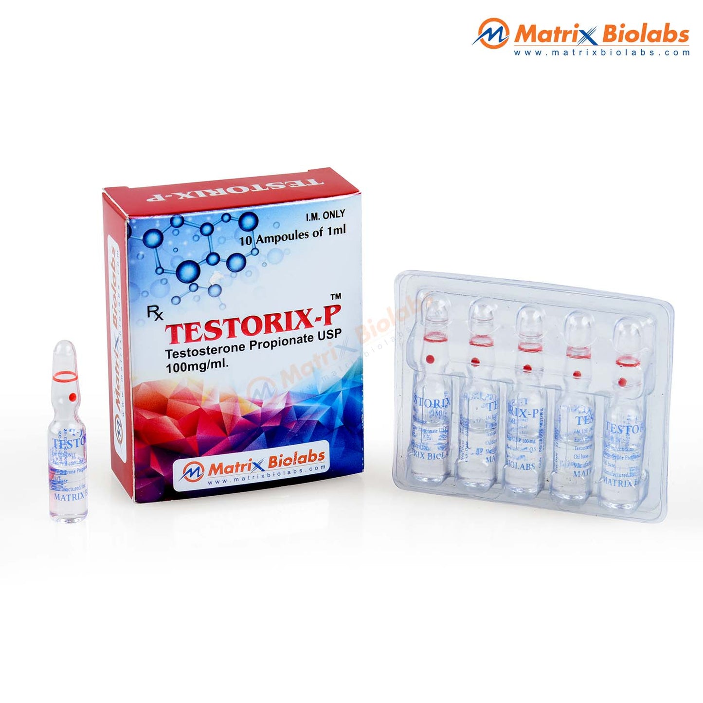 テストステロン・プロピオネート - 100mg * 10ml