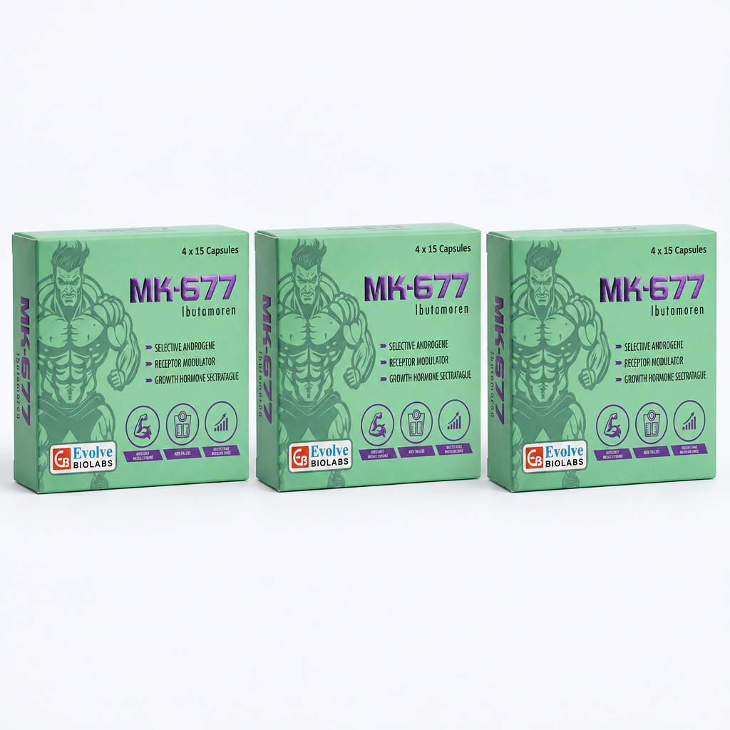 IBUTAMOREN MK-677 10mg 60カプセル 3箱セット
