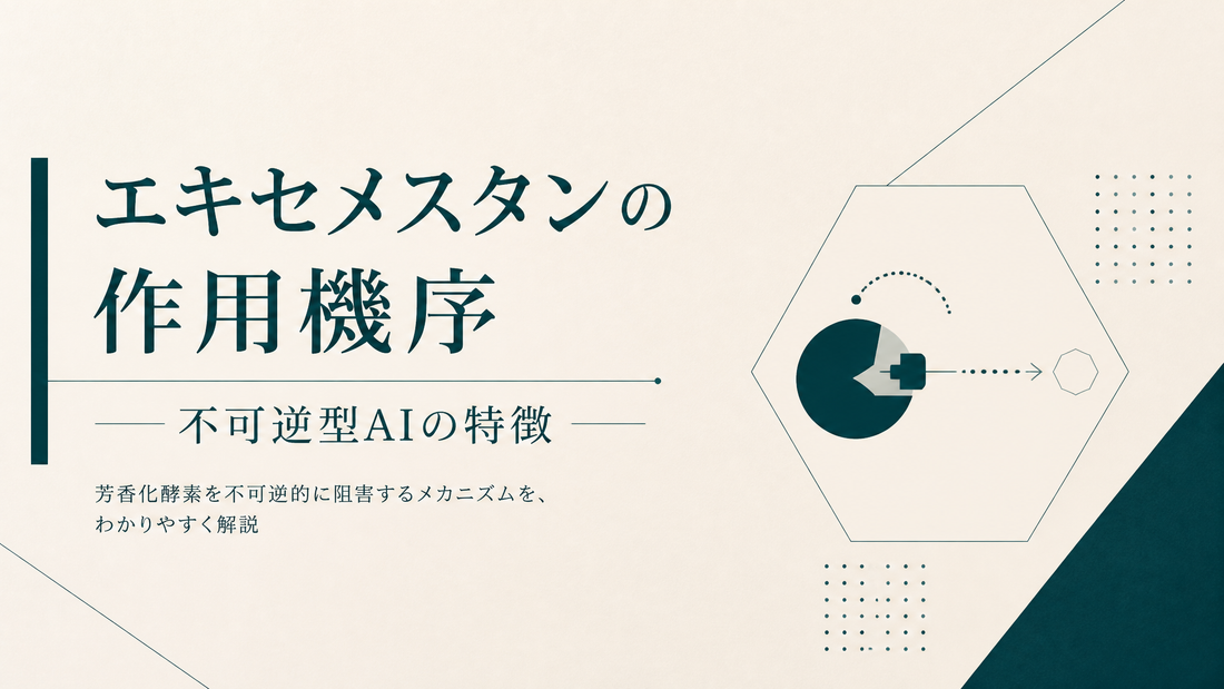 エキセメスタンの作用機序｜不可逆型AIの特徴