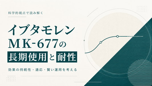 イブタモレンMK-677の長期使用と耐性