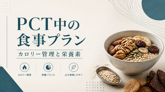PCT中の食事プラン カロリー管理と栄養素