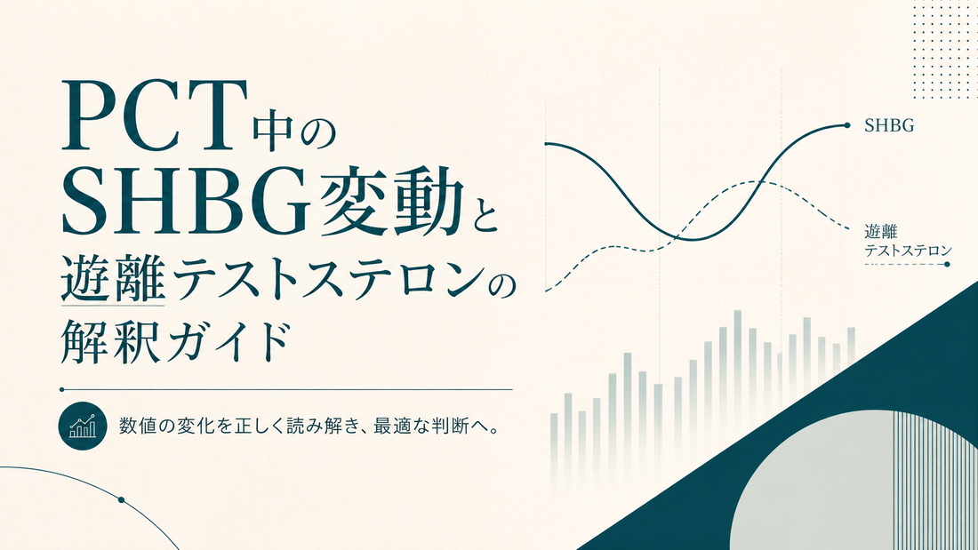 PCT中のSHBG変動と遊離テストステロンの解釈ガイド