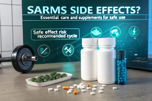 SARMsの副作用、知ってる？安全に使うための必須ケア剤とサプリ