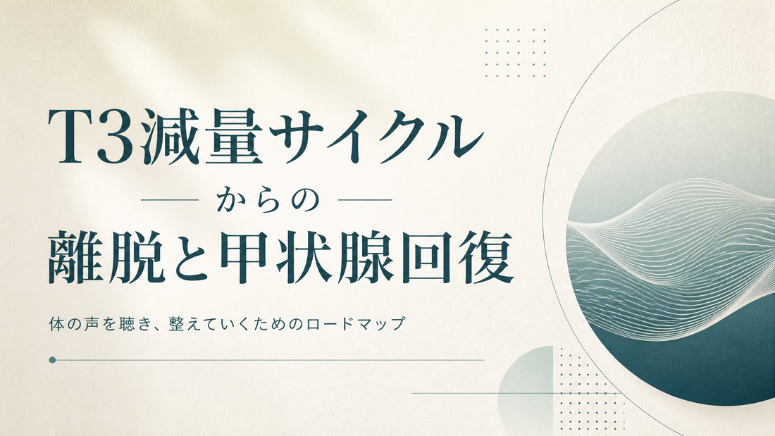 T3減量サイクルからの離脱と甲状腺回復