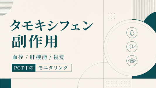 タモキシフェン副作用｜血栓/肝/視覚・PCT中のモニタリング