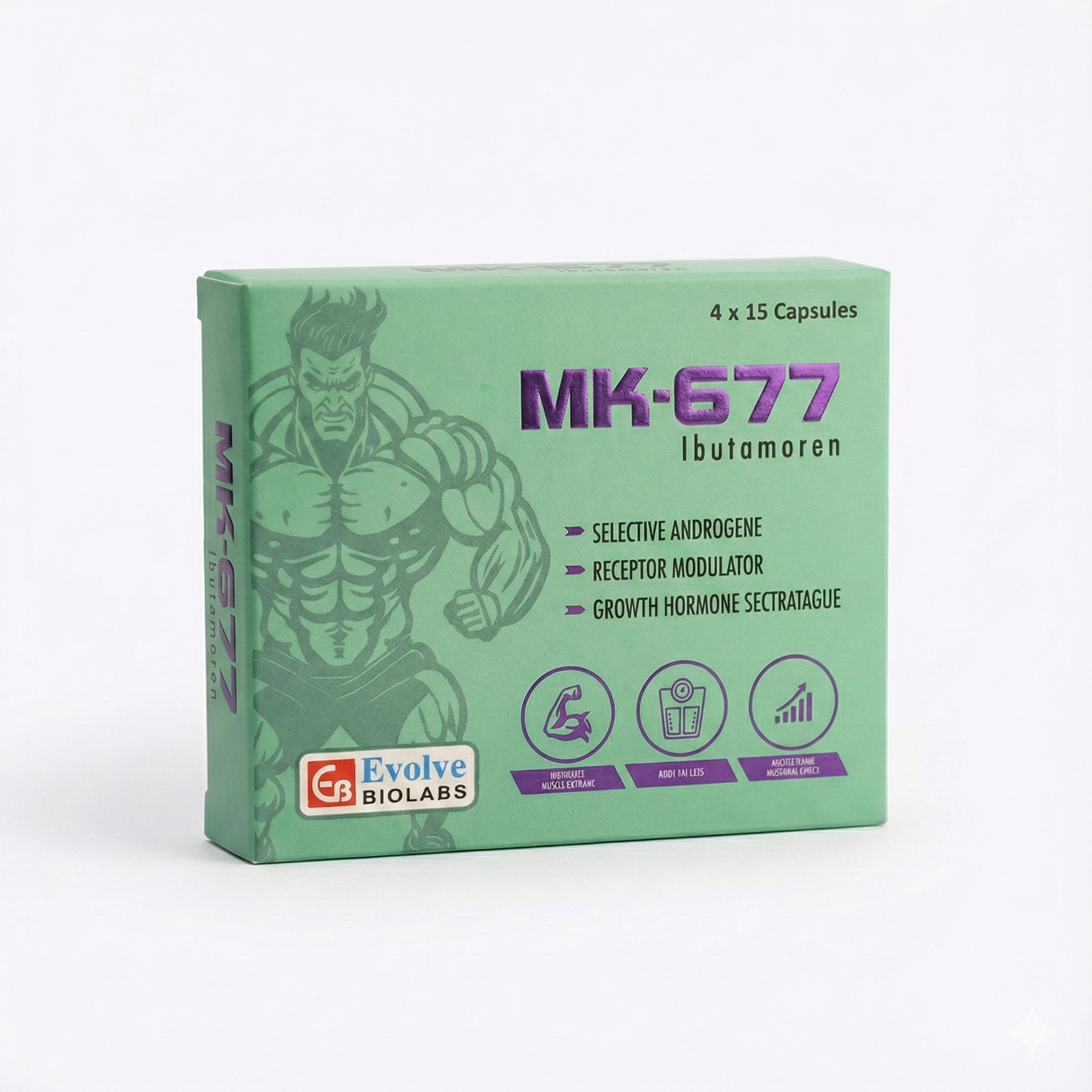 IBUTAMOREN Mk-677 / 10mg * 60（在庫希少でお届けまでお時間いただく可能性があります）