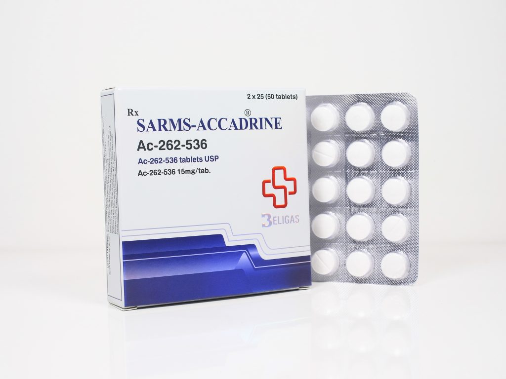 ACCADRINE AC262-536 / 15mg * 50 – みんなのステロイドストア