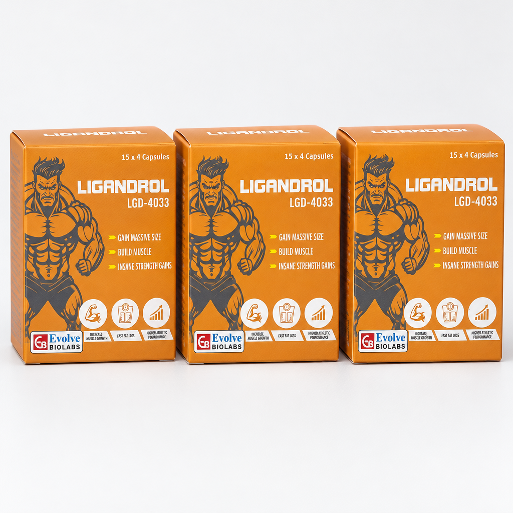 LIGANDROL LGD-4033 10mg 60カプセル 3箱セット