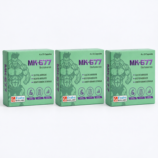 IBUTAMOREN MK-677 10mg 60カプセル 3箱セット