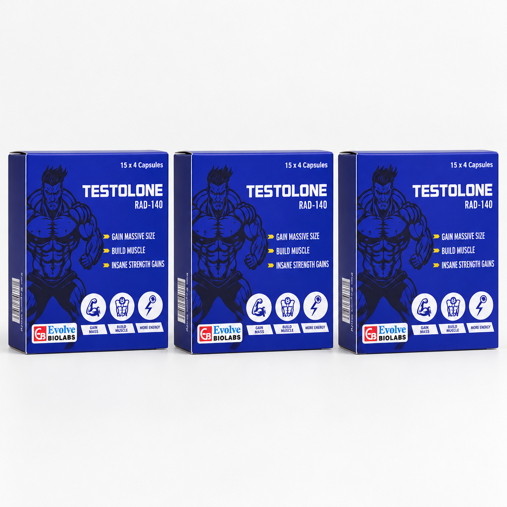TESTOLONE RAD-140 10mg 60カプセル 3箱セット