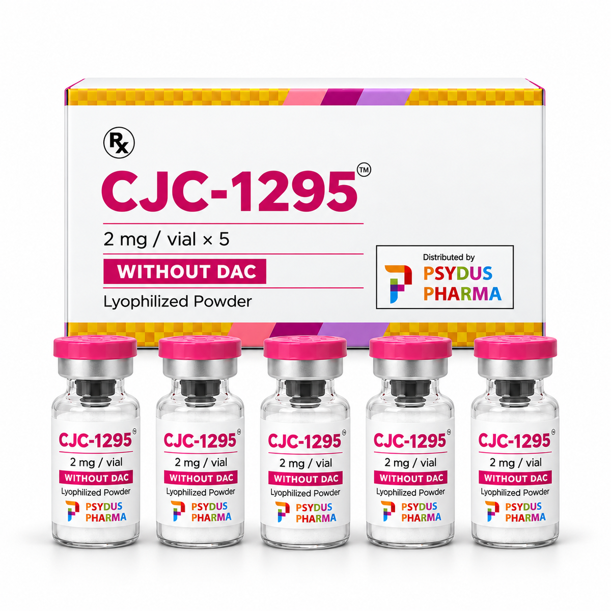CJC 1295（非DAC・PSYDUS）/ 2mg × 5本
