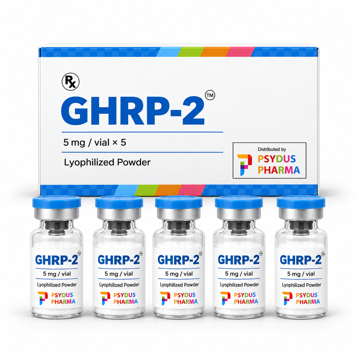 GHRP-2（PSYDUS）/ 5mg × 5本