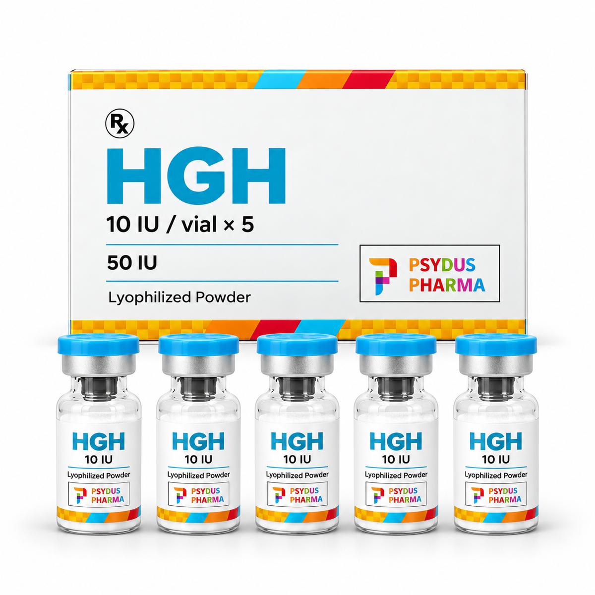 HGH（PSYDUS）/ 10IU × 5本