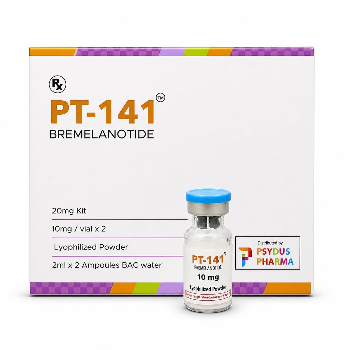 PT141（PSYDUS）/ 10mg × 2本